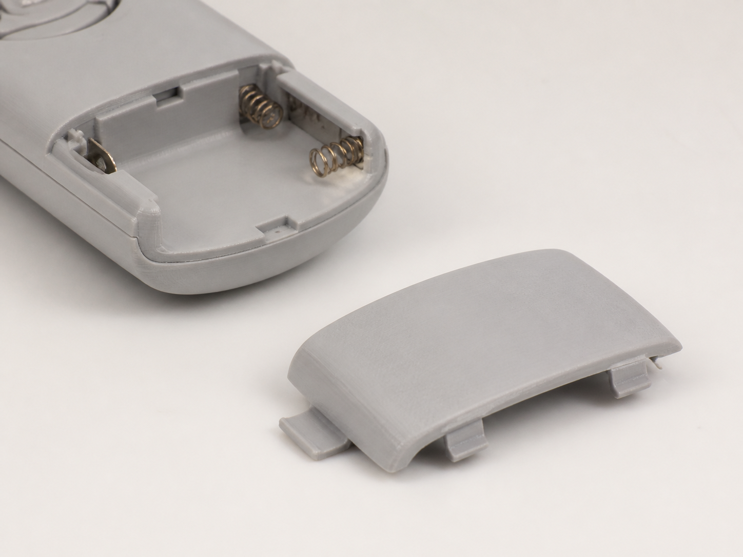 Demo 3D printed battery cover